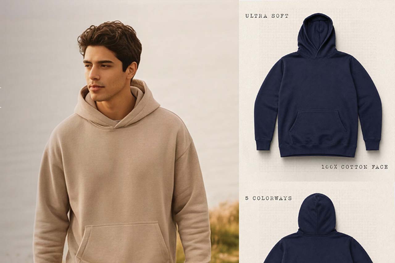 100% Cotton Hoodies and Fleece